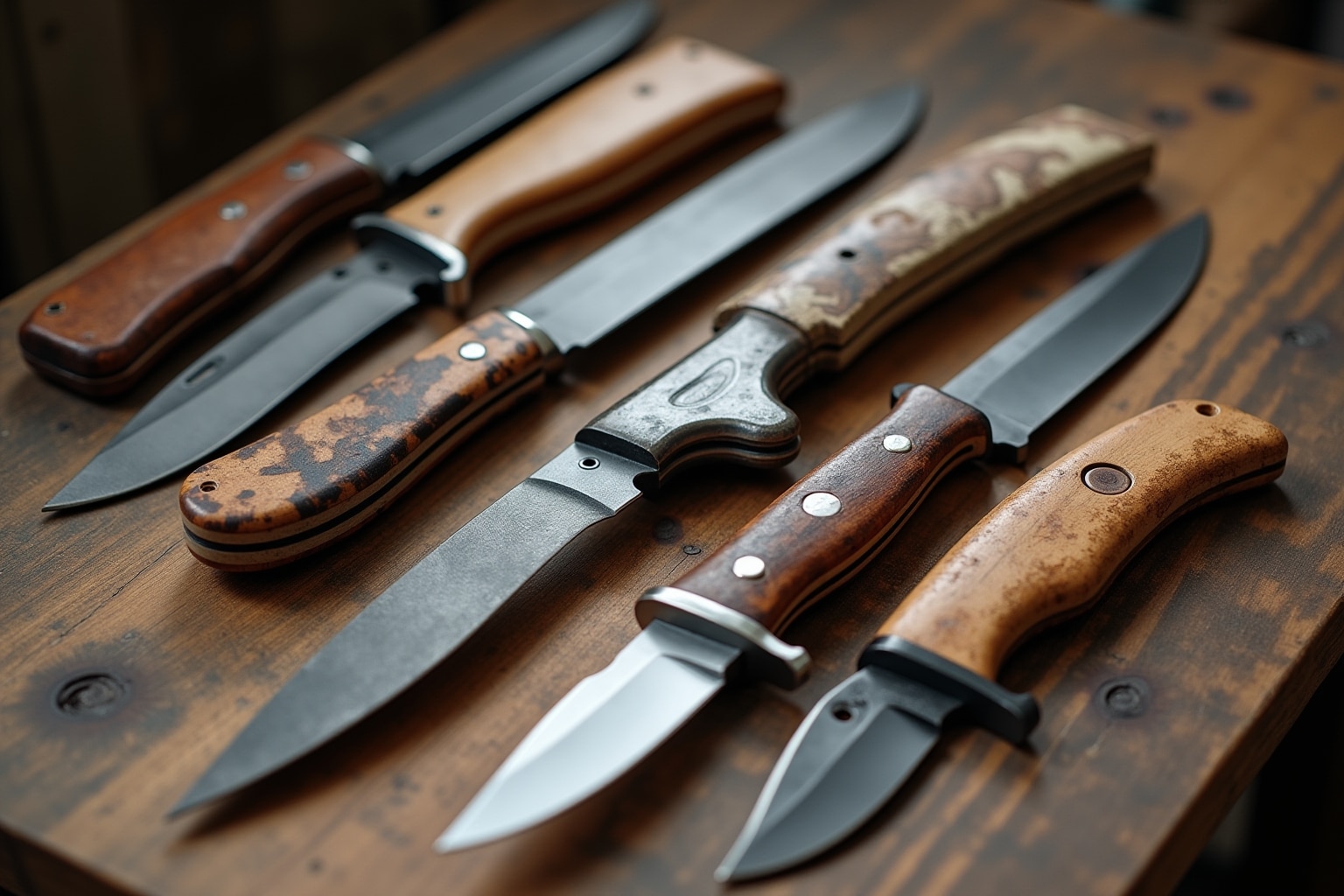 12 Jagdmesser Griff Ideen