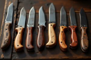 14 Taschenmesser Holzgriffe vorgestellt