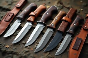 14 Outdoormesser Gürtel Modelle