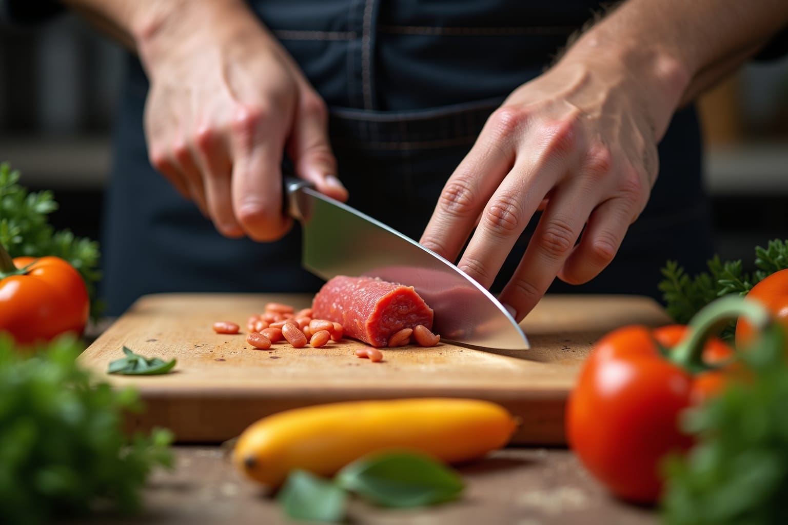 14 Küchenmesser Schneiden-Tipps